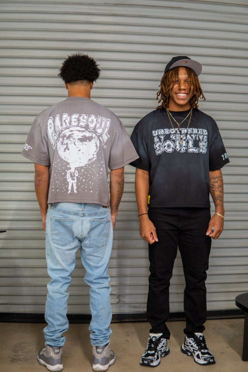 Unbothered Tee (Black & White)