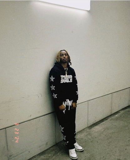 Rare Soul Hoodie (Black & White)
